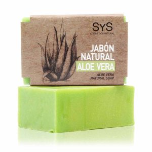 Jabón Natural Aloe Vera 100g SYS