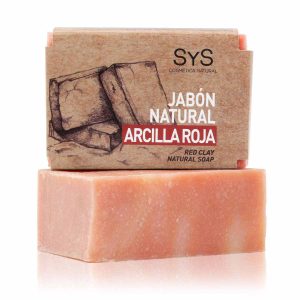 Jabón Natural Arcilla Roja 100g SYS