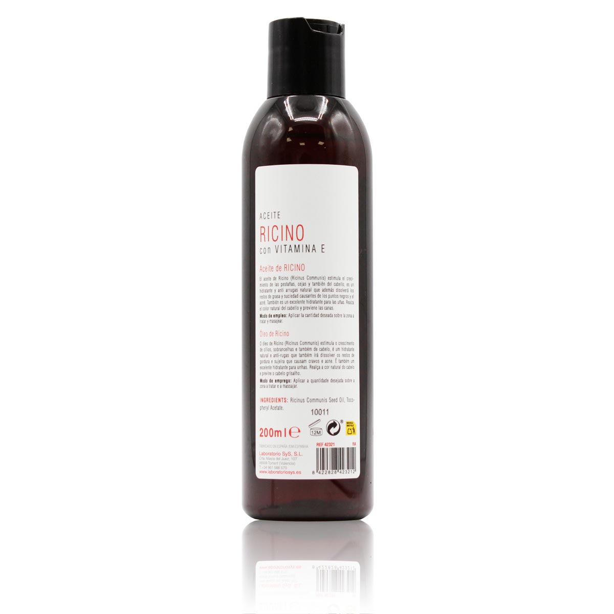 Aceite de Ricino Corporal SYS 200ml
