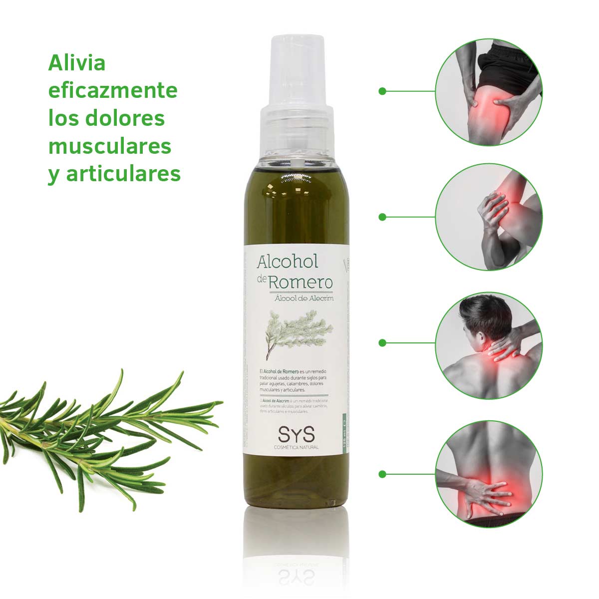 Alcohol De Romero 125ml SYS